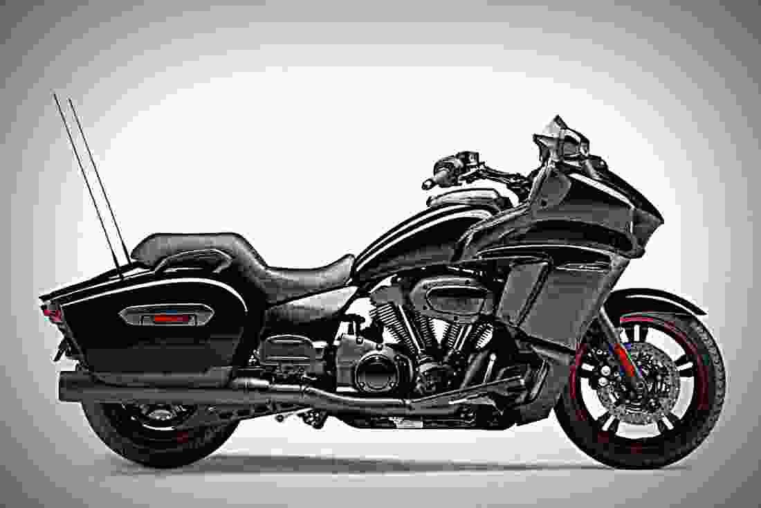 Yamaha Star Eluder 2018 1 motorbike A4 Photo Print