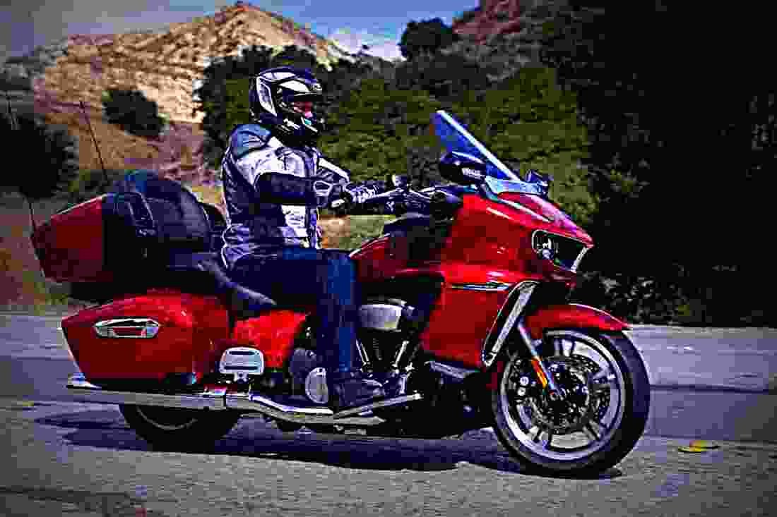 Yamaha Star Venture 2018 3 motorbike A4 Photo Print
