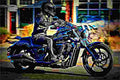 Yamaha Stryker 2017 4 motorbike A4 Photo Print