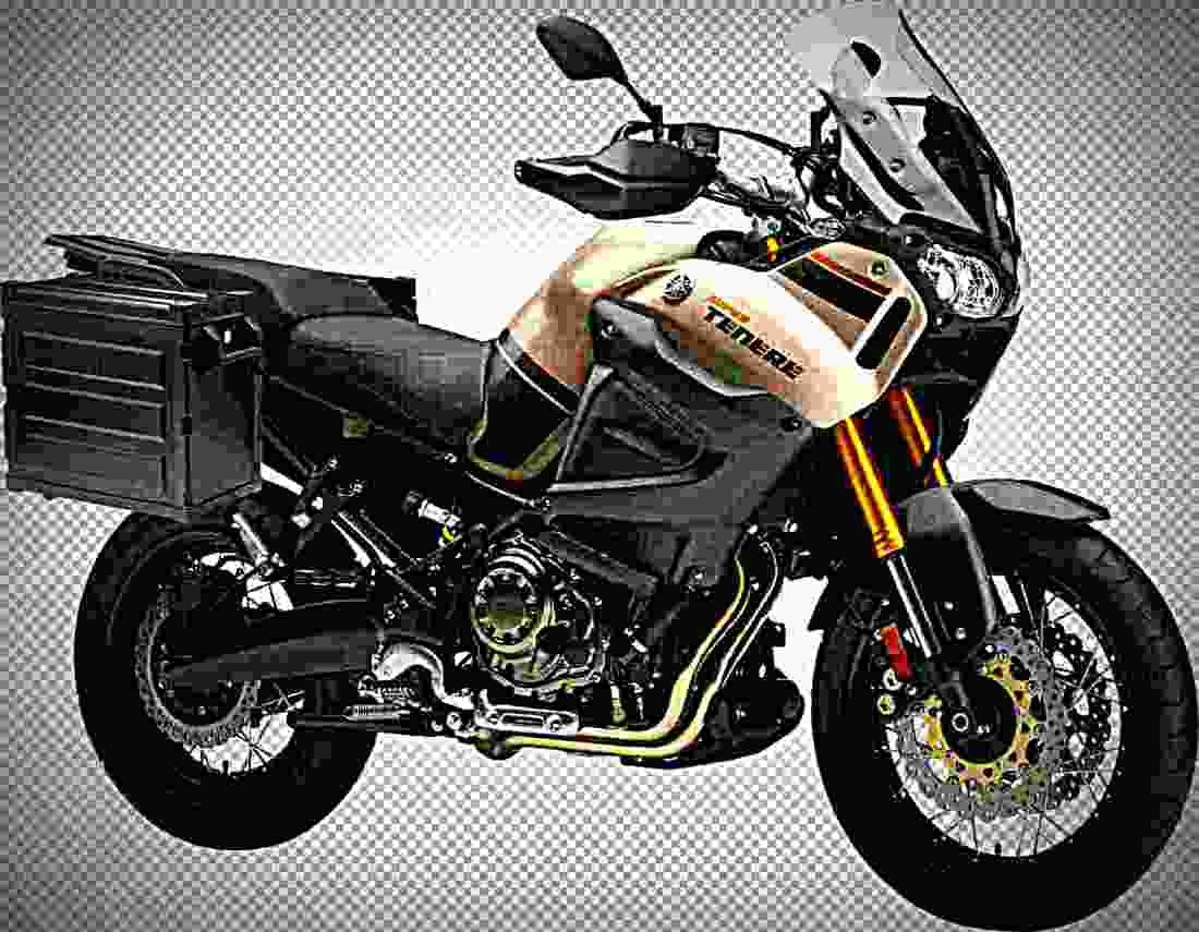Yamaha Super Tenere 2017 4 motorbike A4 Photo Print