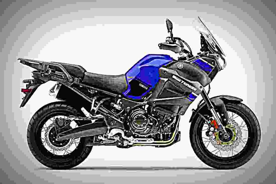Yamaha Super Tenere 2018 1 motorbike A4 Photo Print