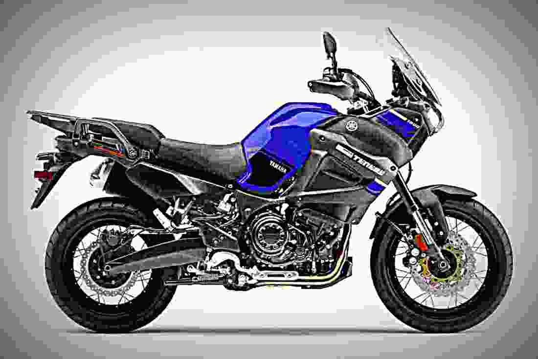 Yamaha Super Tenere ES 2018 4 motorbike A4 Photo Print