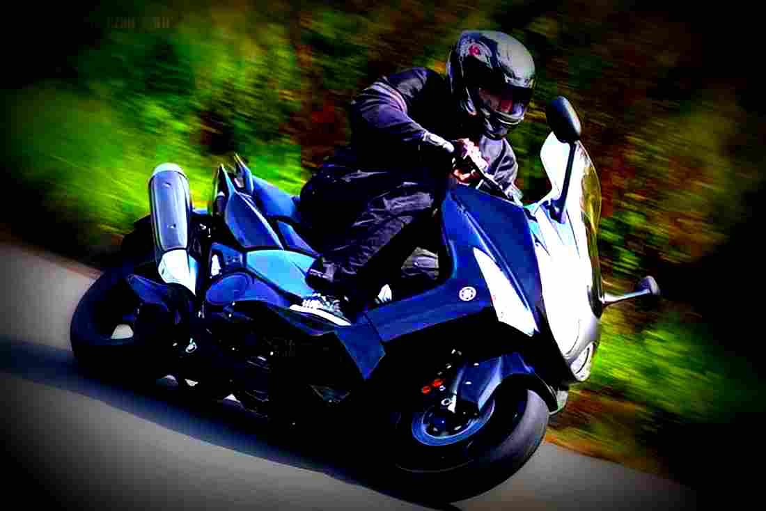 Yamaha T Max 500 T Max I 5 motorbike A4 Photo Print