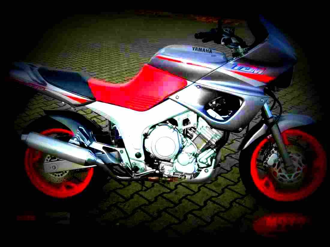 Yamaha TDM 850 1991 1 motorbike A4 Photo Print