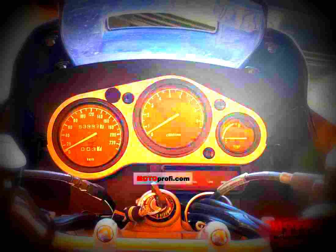 Yamaha TDM 850 1995 3 motorbike A4 Photo Print