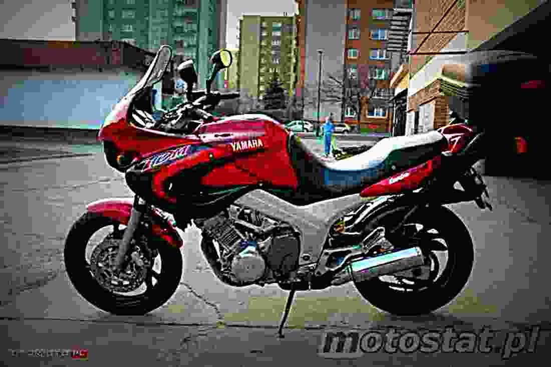 Yamaha TDM 850 1999 2 motorbike A4 Photo Print