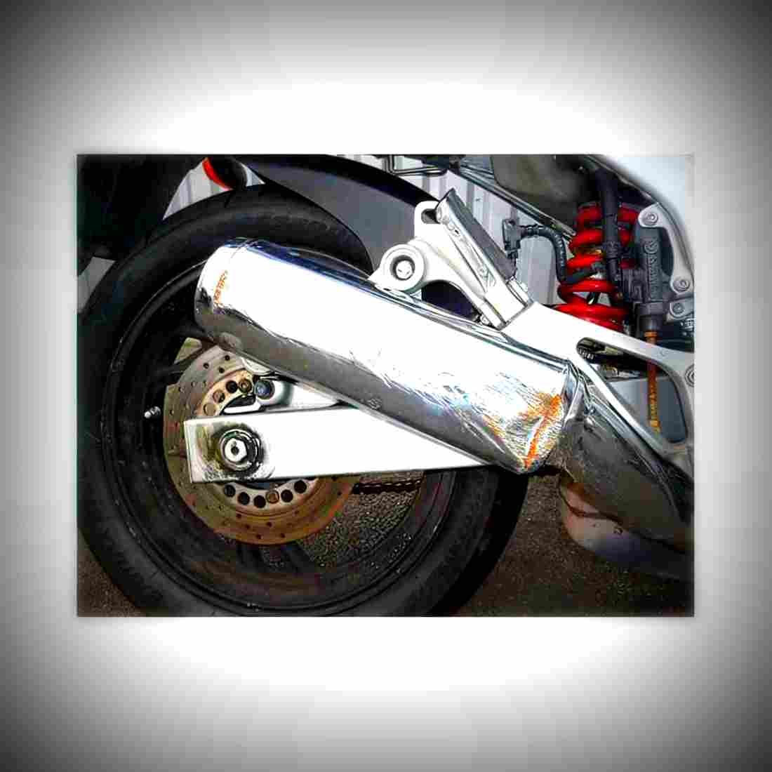 Yamaha TDM 850 1999 6 motorbike A4 Photo Print