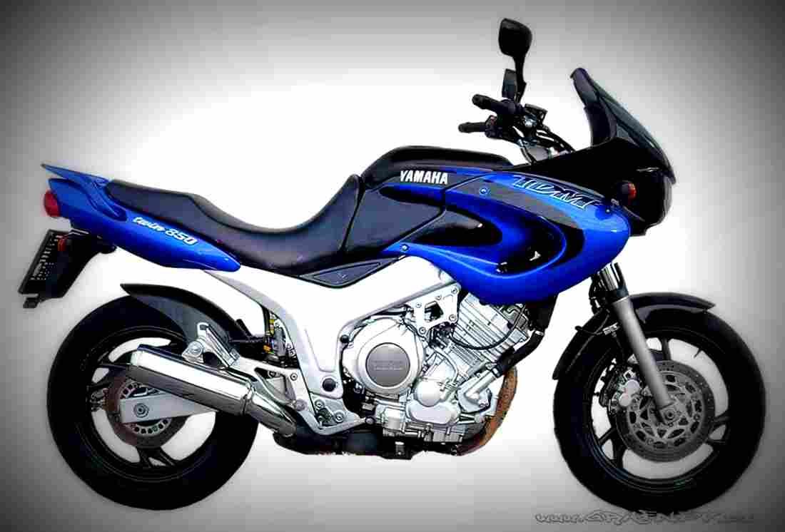 Yamaha TDM 850 2000 4 motorbike A4 Photo Print