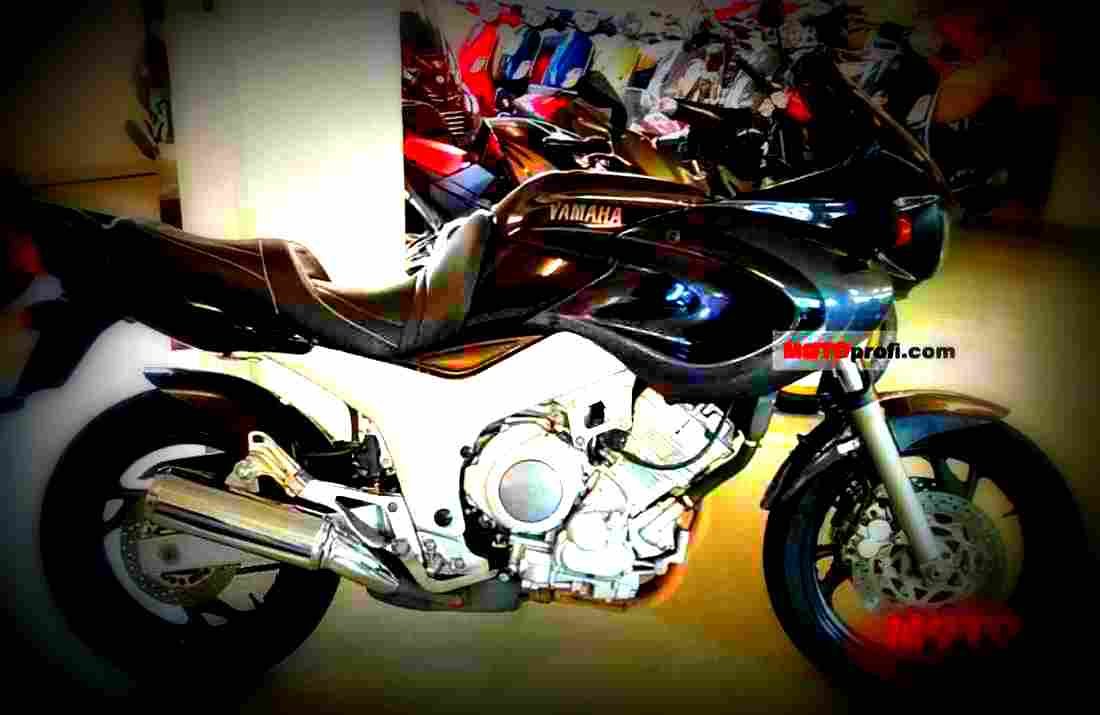 Yamaha TDM 850 2000 5 motorbike A4 Photo Print