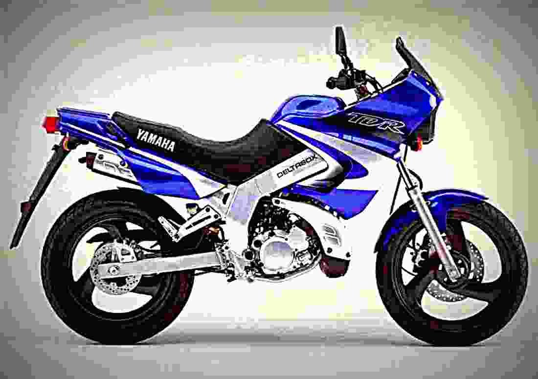 Yamaha TDR 125 1997 5 motorbike A4 Photo Print