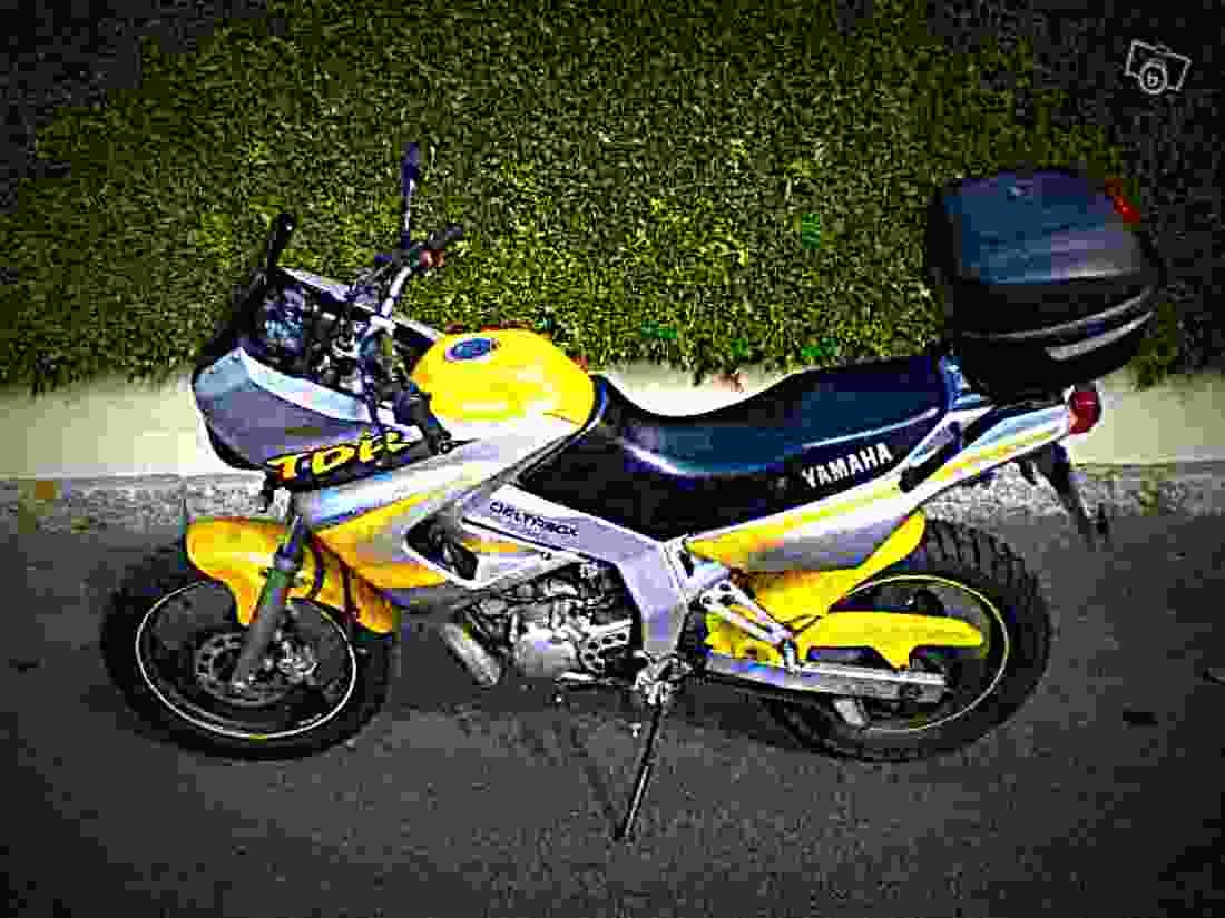 Yamaha TDR 125 1998 1 motorbike A4 Photo Print