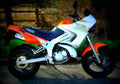 Yamaha TDR 125 1999 3 motorbike A4 Photo Print