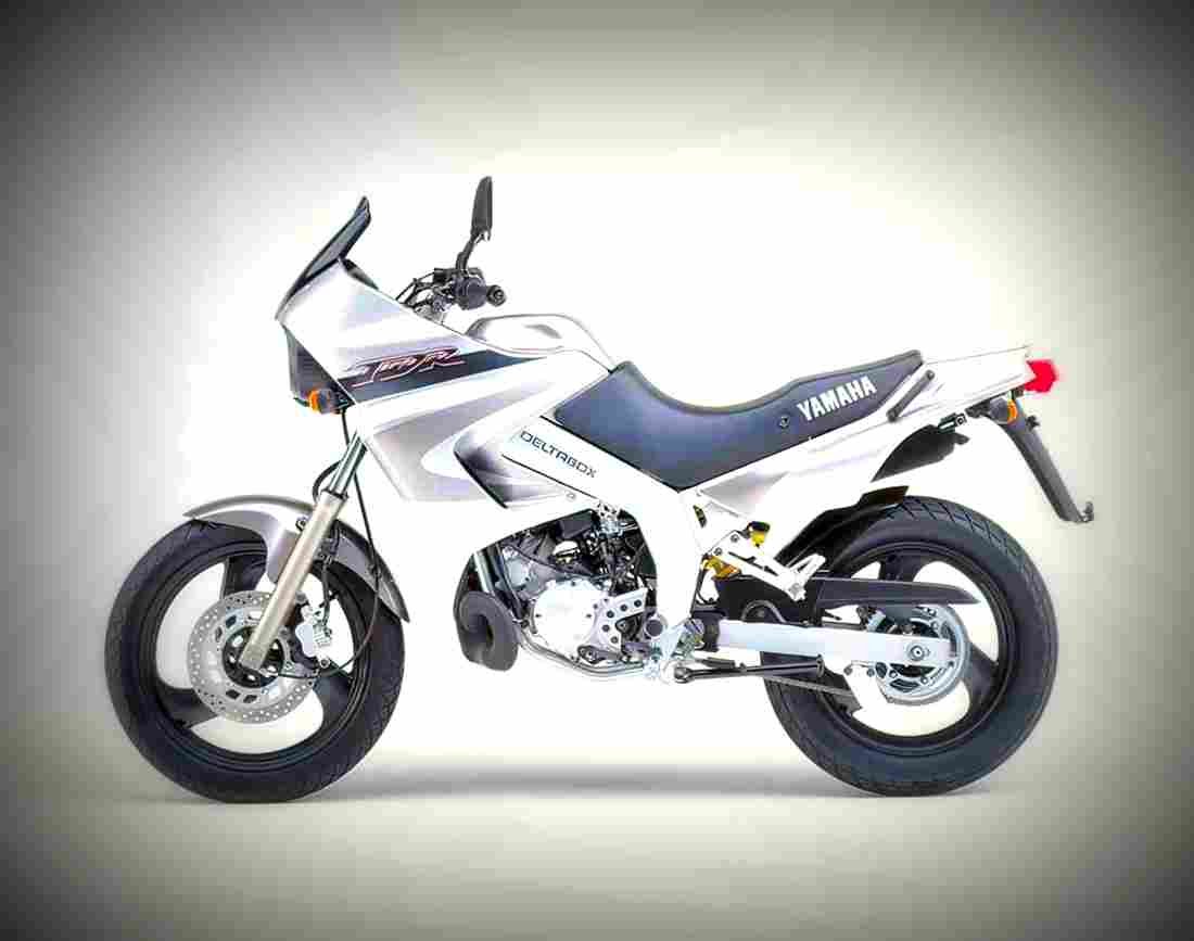 Yamaha TDR 125 2001 3 motorbike A4 Photo Print