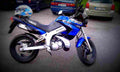 Yamaha TDR 125 2001 5 motorbike A4 Photo Print