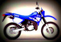Yamaha TDR 125 2001 6 motorbike A4 Photo Print