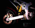 Yamaha TDR 125 2002 3 motorbike A4 Photo Print
