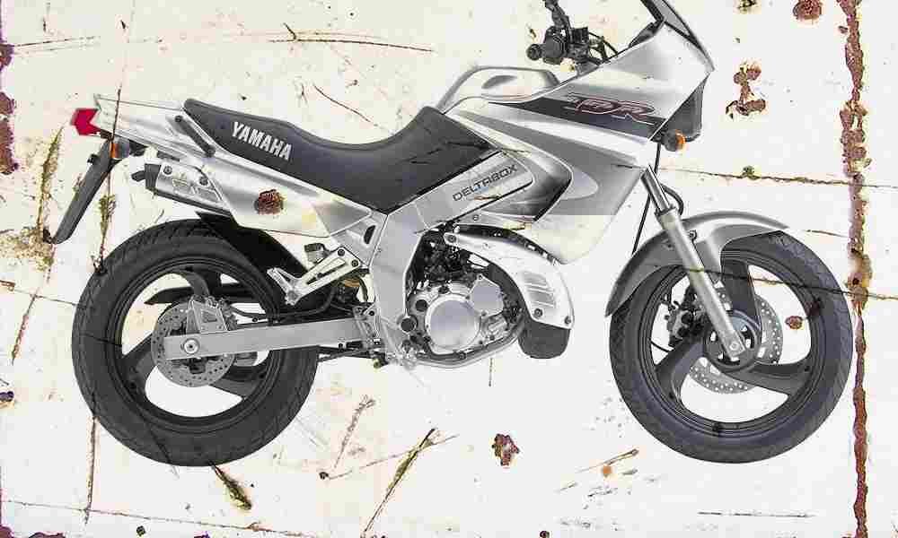 Yamaha TDR125 2001 Aged Vintage A4 Photo Print