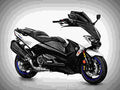Yamaha TMAX DX 2019 2 motorbike A4 Photo Print