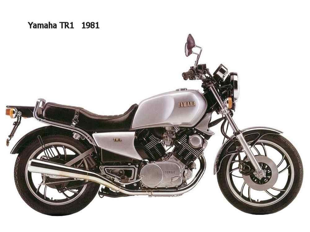 Yamaha TR1 1981 motorbike A4 Photo Print