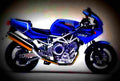 Yamaha TRX 850 1996 2 motorbike A4 Photo Print