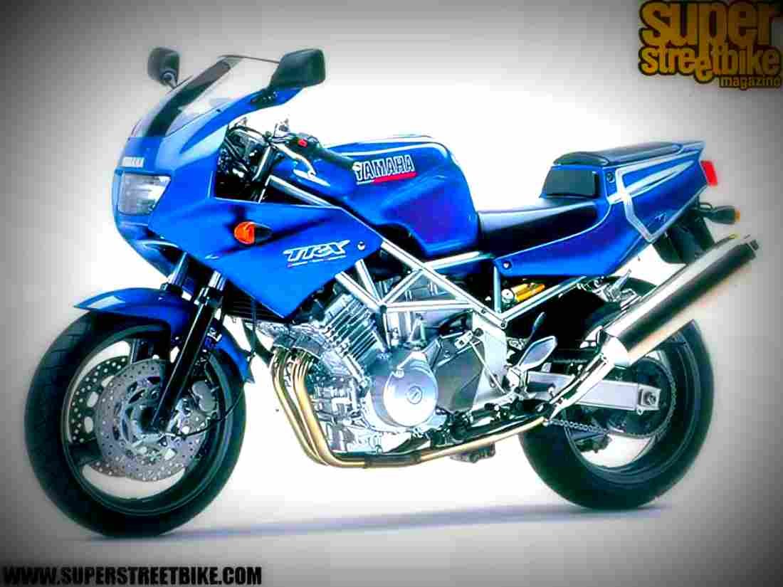 Yamaha TRX 850 1996 5 motorbike A4 Photo Print