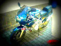 Yamaha TRX 850 1998 2 motorbike A4 Photo Print