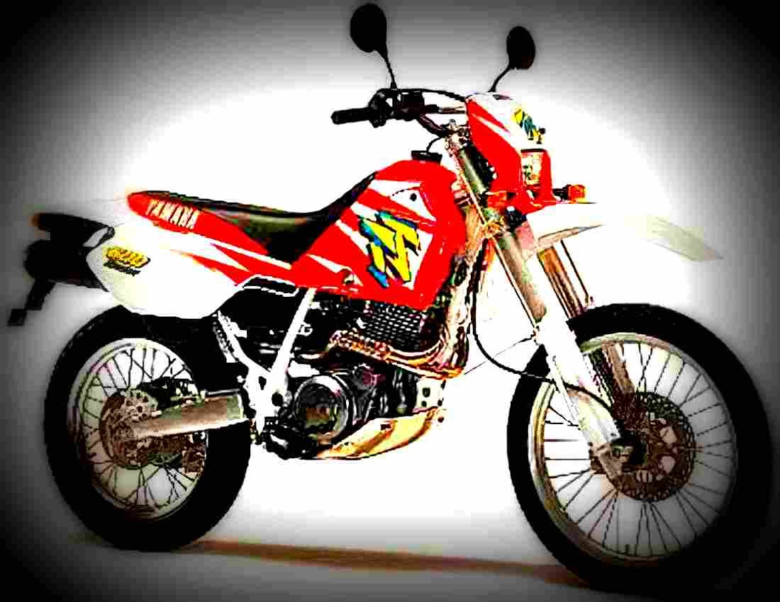 Yamaha TT 600 E 1996 4 motorbike A4 Photo Print