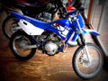 Yamaha TT R 125 LW 2002 2 motorbike A4 Photo Print