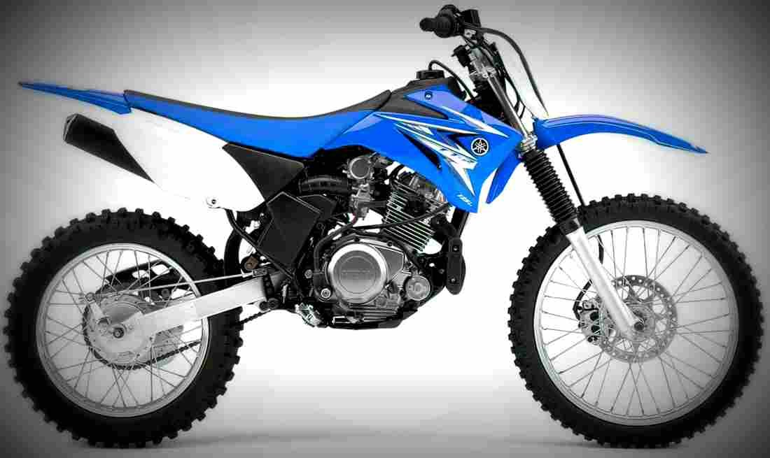 Yamaha TT R 125 LW 2002 4 motorbike A4 Photo Print