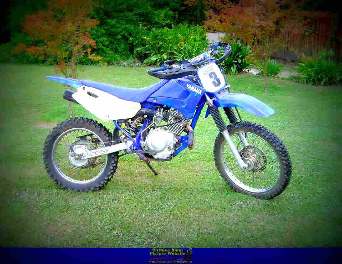 Yamaha TT R 125 LW 2002 5 motorbike A4 Photo Print