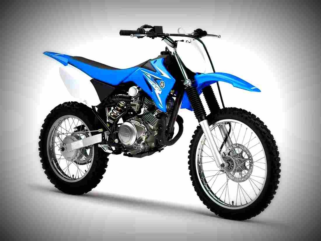 Yamaha TT R 125 LW 2009 2 motorbike A4 Photo Print