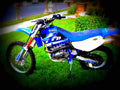 Yamaha TT R 125 LW 2009 4 motorbike A4 Photo Print