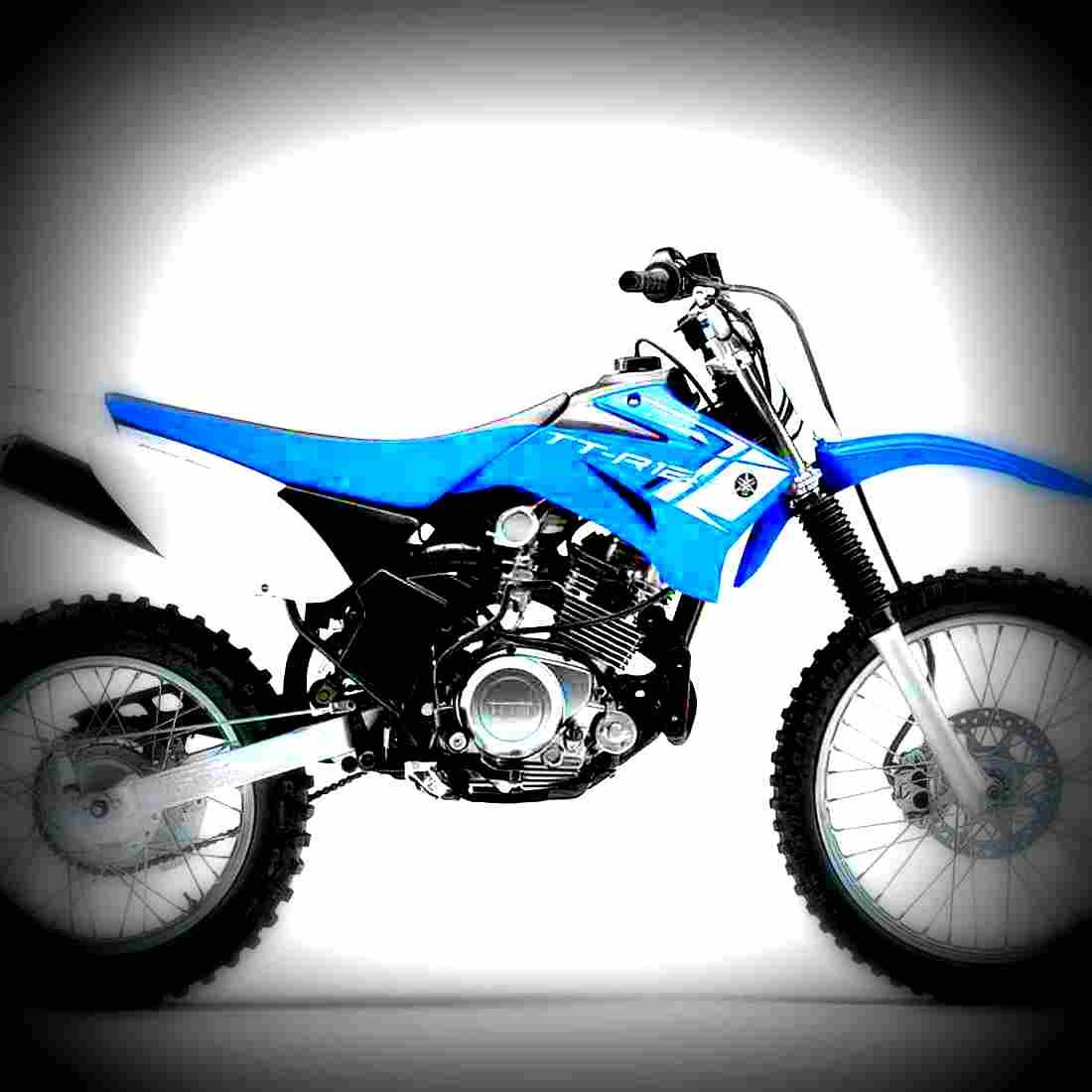 Yamaha TT R 125 LW 2009 5 motorbike A4 Photo Print