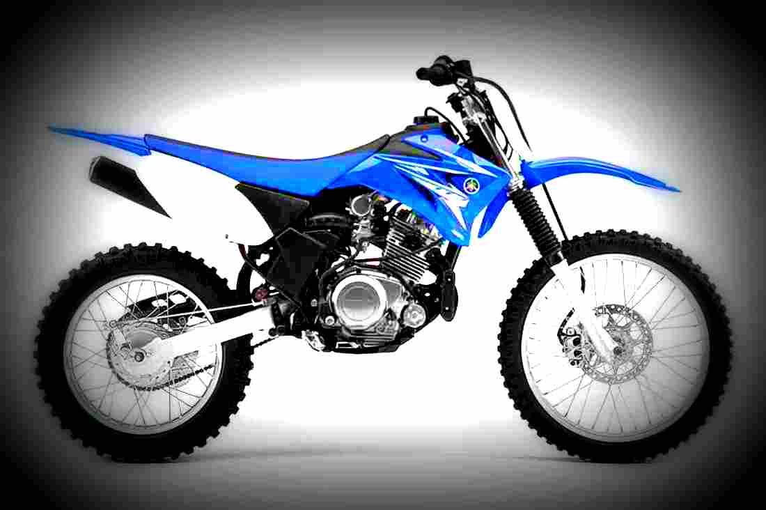 Yamaha TT R 125 LW 2009 6 motorbike A4 Photo Print