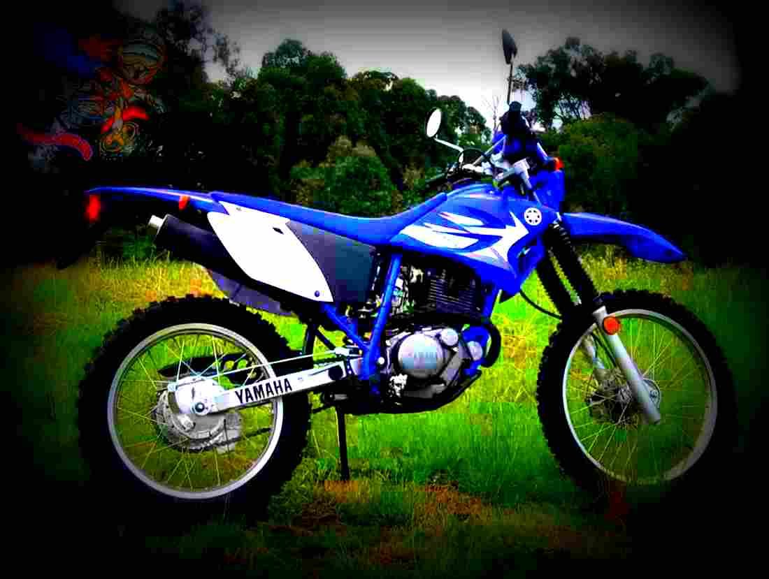 Yamaha TT R 230 TT R 230 3 motorbike A4 Photo Print