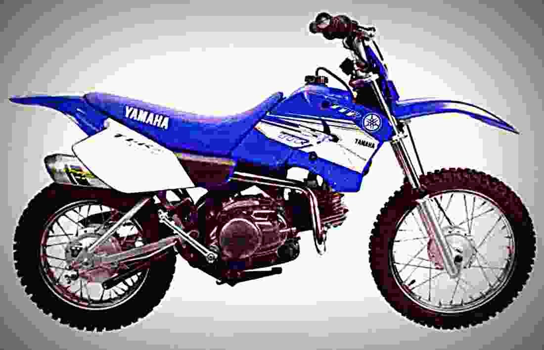 Yamaha TT R 250 TT R 250 4 motorbike A4 Photo Print