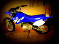 Yamaha TT R 90 2002 1 motorbike A4 Photo Print