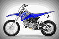 Yamaha TT R110E 2018 3 motorbike A4 Photo Print