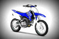 Yamaha TT R110E 2018 4 motorbike A4 Photo Print