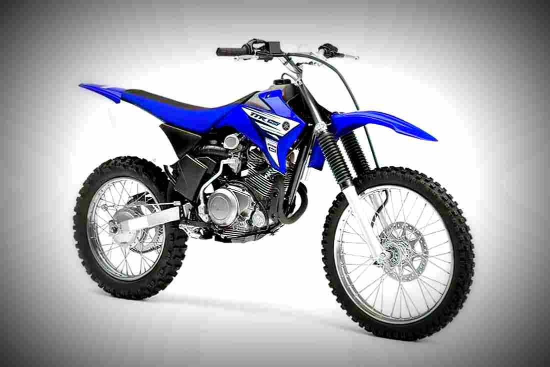 Yamaha TT R125LE 2017 3 motorbike A4 Photo Print