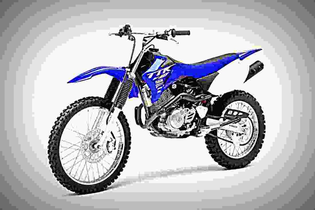 Yamaha TT R125LE 2018 1 motorbike A4 Photo Print