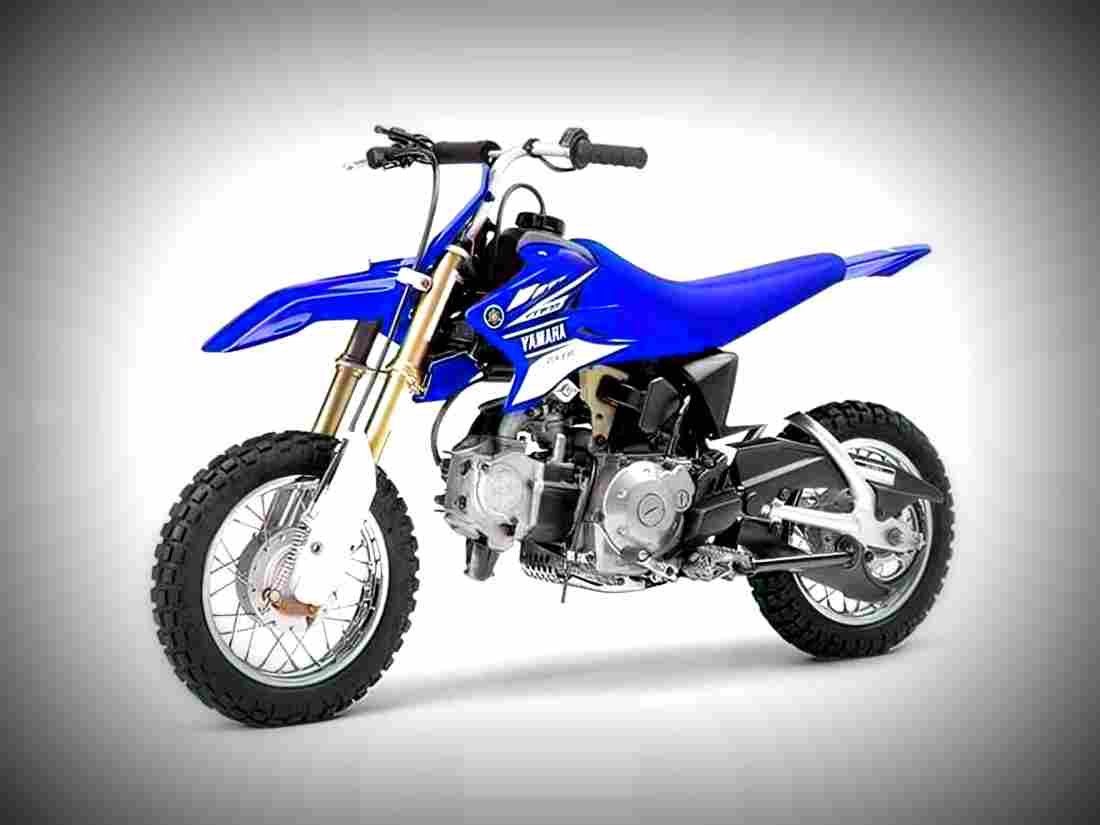 Yamaha TT R50E 2017 4 motorbike A4 Photo Print