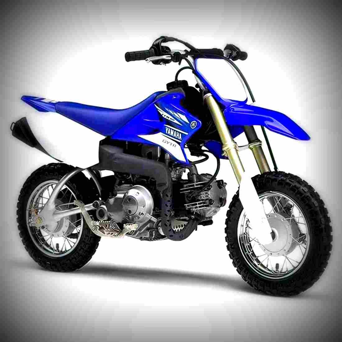 Yamaha TT R50E 2018 4 motorbike A4 Photo Print
