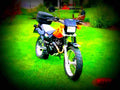 Yamaha TW 125 2000 1 motorbike A4 Photo Print
