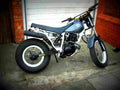 Yamaha TW 125 2000 3 motorbike A4 Photo Print