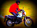 Yamaha TW 125 2000 4 motorbike A4 Photo Print