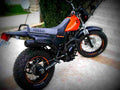 Yamaha TW 125 2002 3 motorbike A4 Photo Print