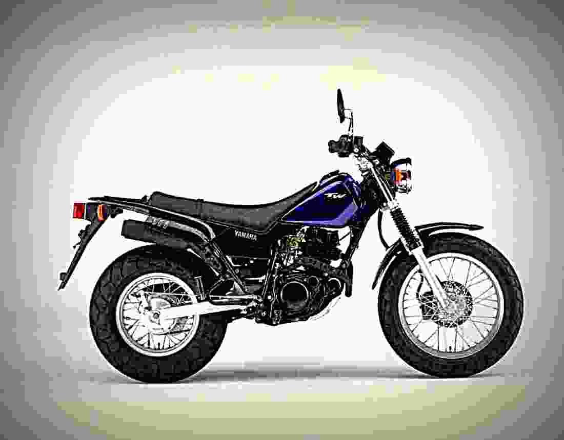 Yamaha TW 125 2002 4 motorbike A4 Photo Print