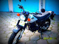 Yamaha TW 125 2003 2 motorbike A4 Photo Print