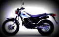 Yamaha TW 125 2003 3 motorbike A4 Photo Print
